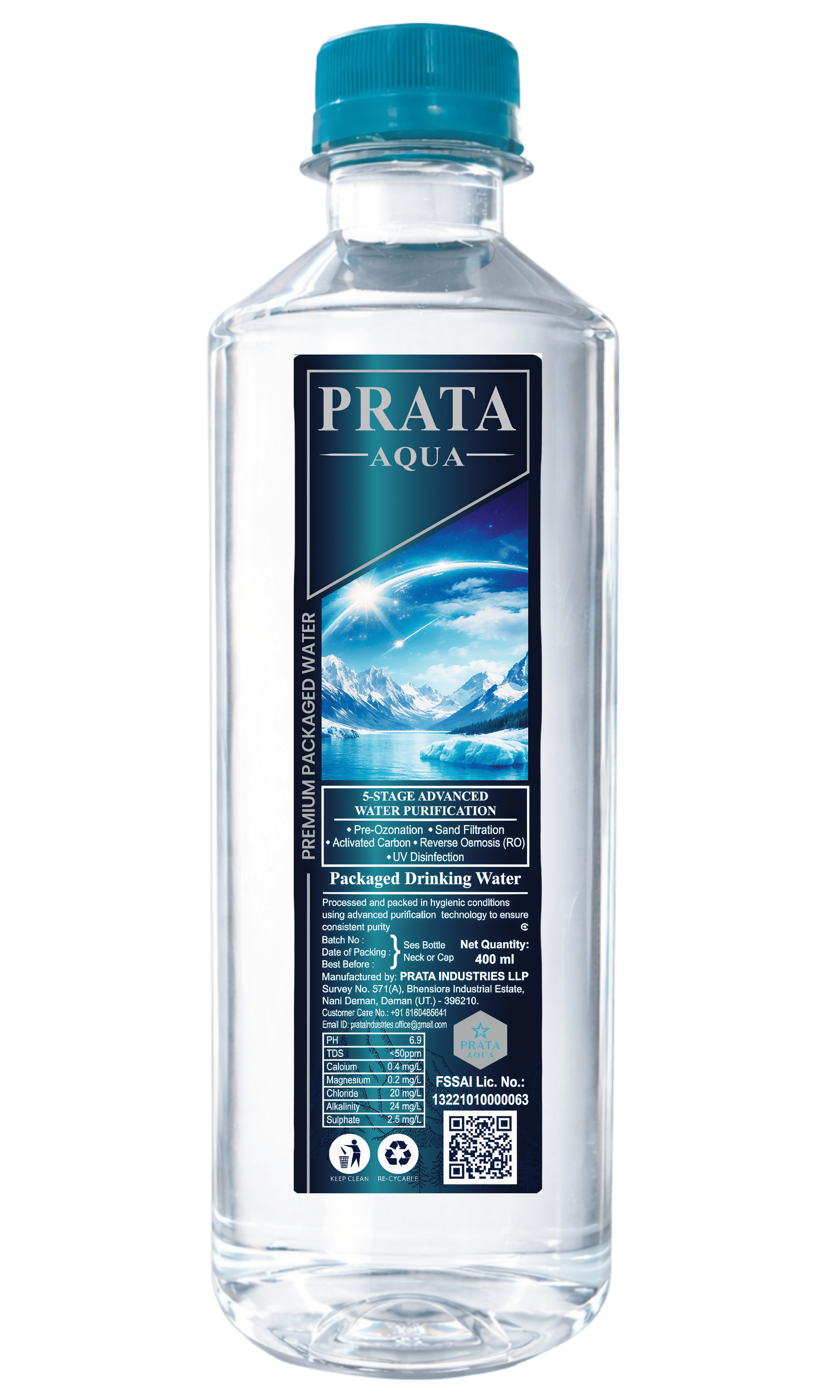 PRATA AQUA 400ml